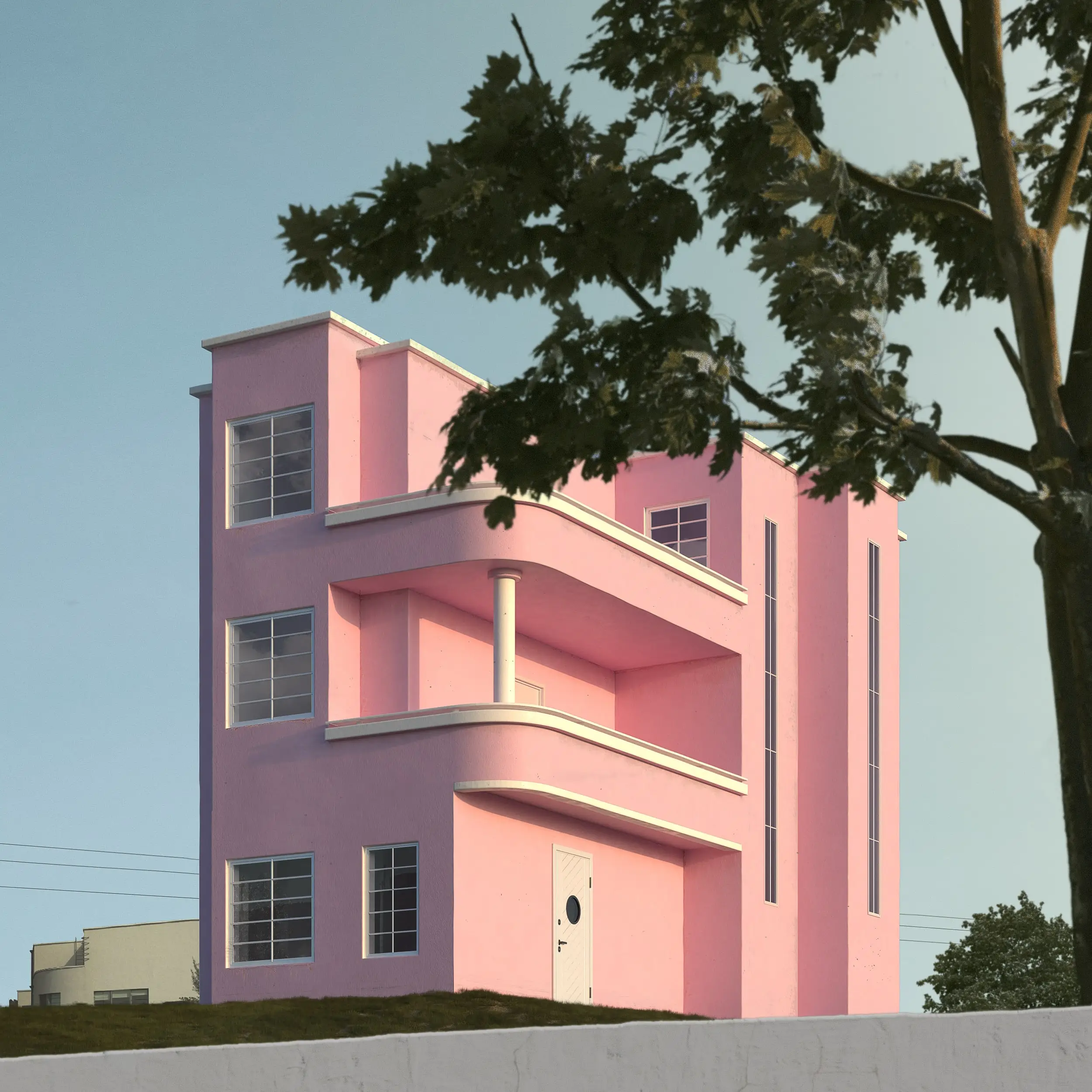 3d render of a house