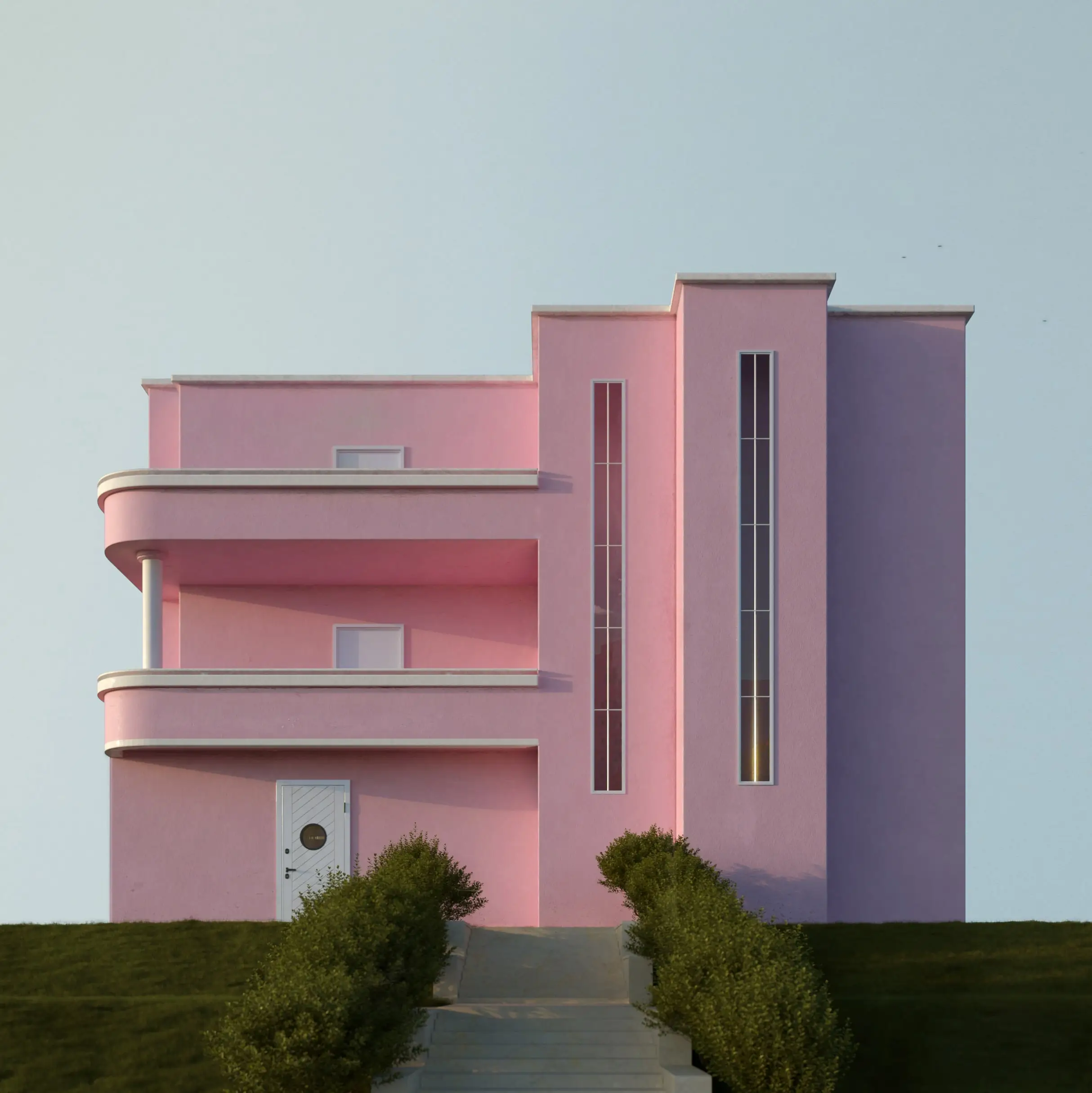 3d render of a house